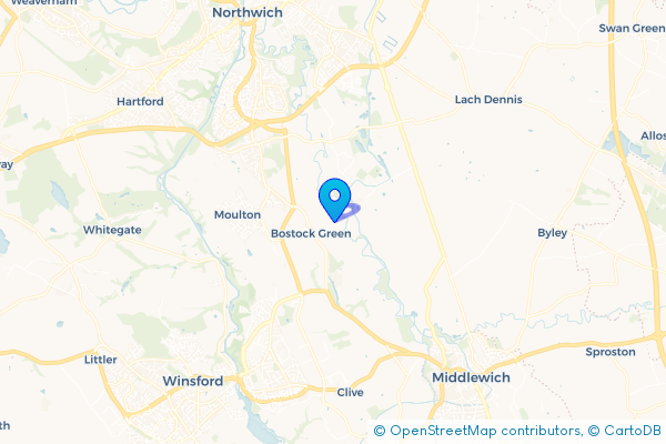 Bus Hire in Bostock Green, Cheshire, England