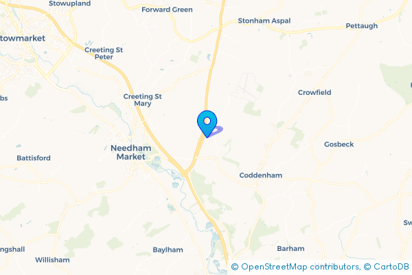Bus Hire in Coddenham Green, Suffolk, England