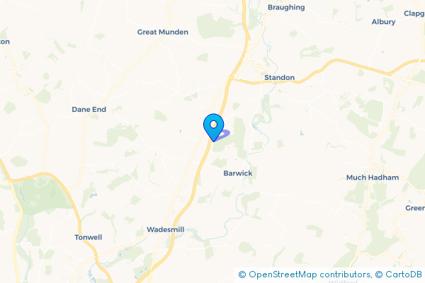 Bus Hire in Colliers End, Hertfordshire, England