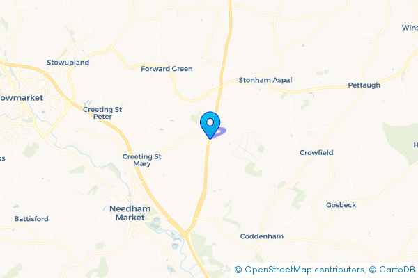 Bus Hire in Creeting Bottoms, Suffolk, England