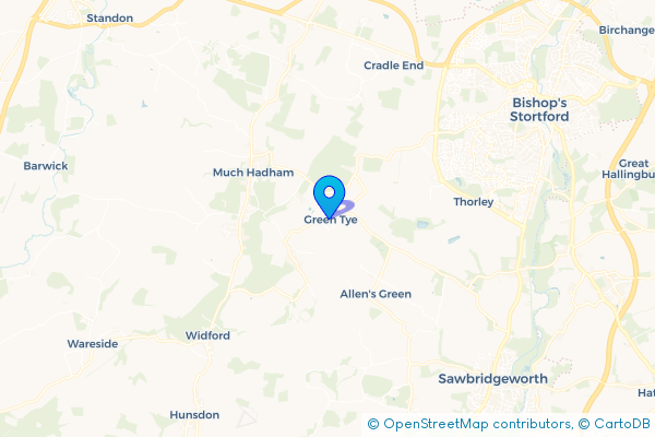 Bus Hire in Green Tye, Hertfordshire, England