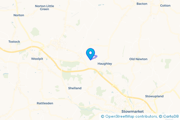 Bus Hire in Haughley New Street, Suffolk, England