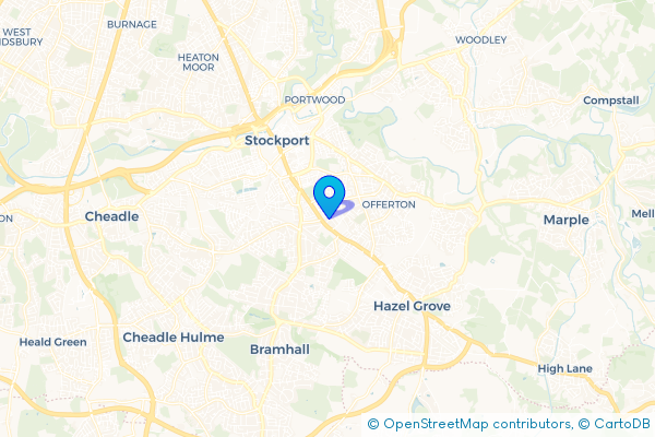 Bus Hire in Heaviley, Greater Manchester, England