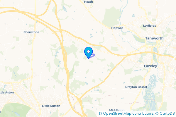Bus Hire in Hints, Staffordshire, England