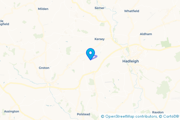 Bus Hire in Kersey Upland, Suffolk, England