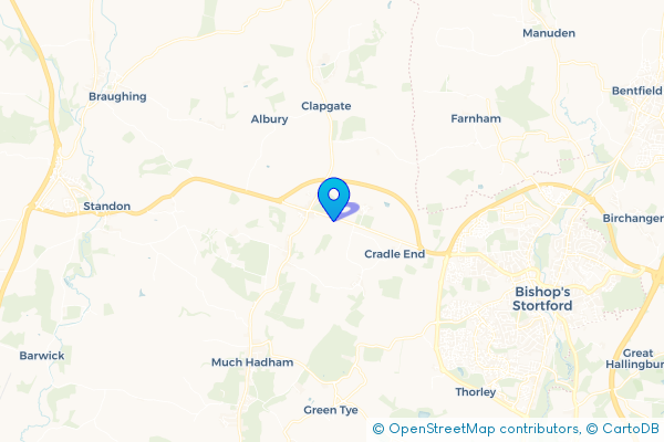 Bus Hire in Little Hadham, Hertfordshire, England