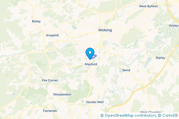 Bus Hire in Mayford, Surrey, England