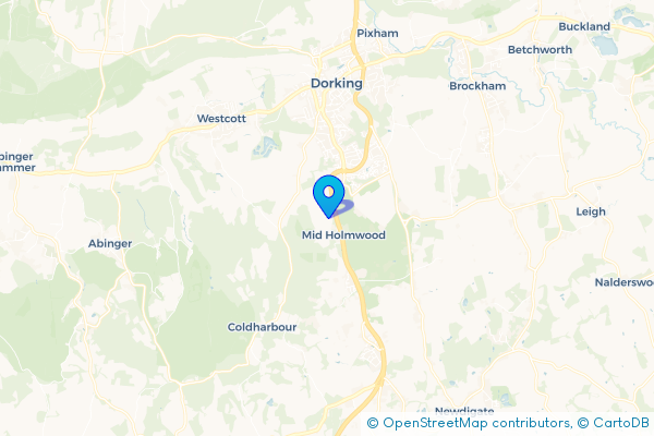 Bus Hire in Mid Holmwood, Surrey, England