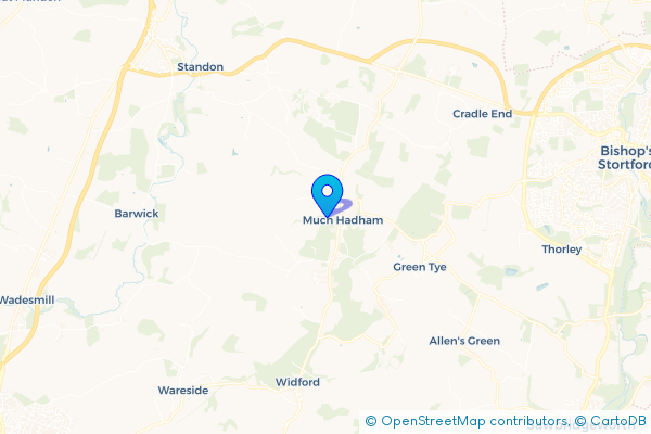 Bus Hire in Much Hadham, Hertfordshire, England