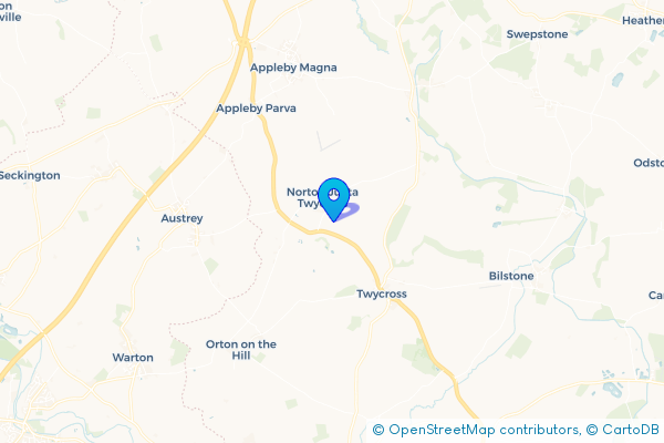 Bus Hire in Norton-Juxta-Twycross, Leicestershire, England