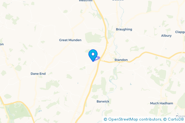 Bus Hire in Old Hall Green, Hertfordshire, England