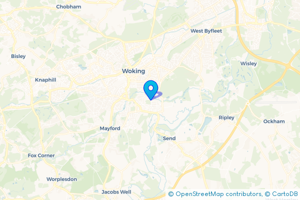 Bus Hire in Old Woking, Surrey, England