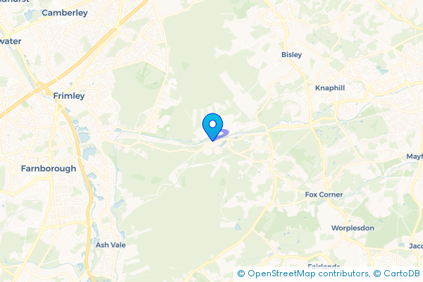 Bus Hire in Pirbright Camp, Surrey, England