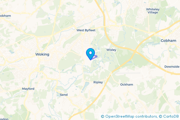 Bus Hire in Pyrford Village, Surrey, England
