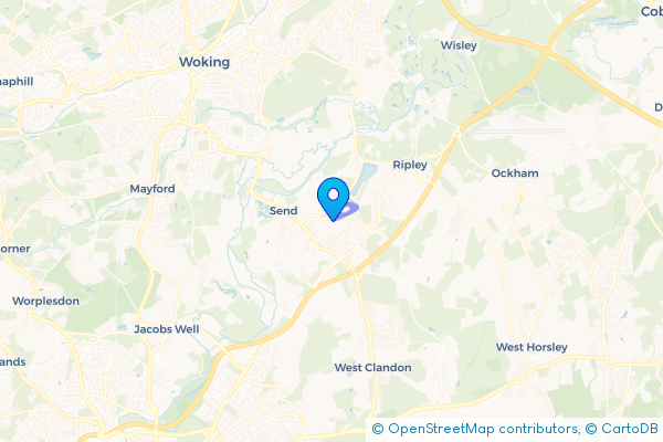 Bus Hire in Send Marsh, Surrey, England
