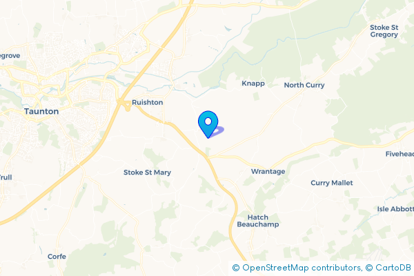 Bus Hire in Thornfalcon, Somerset, England