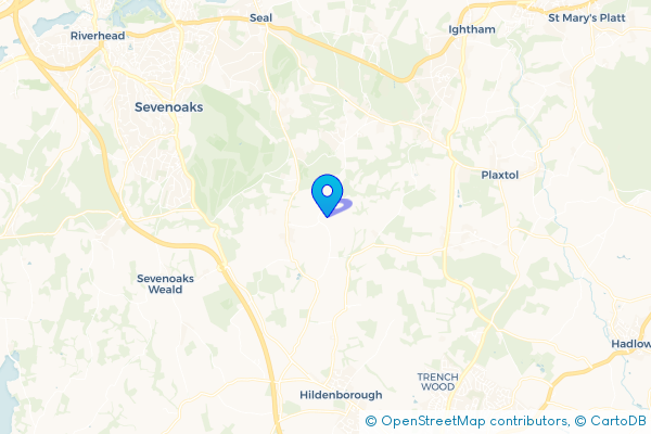 Bus Hire in Underriver Ho, Kent, England