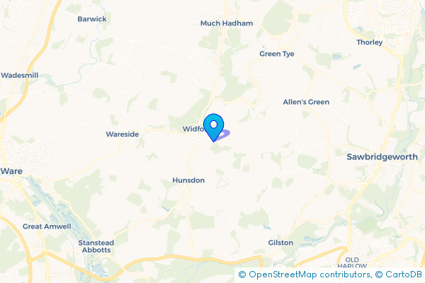 Bus Hire in Widford, Hertfordshire, England
