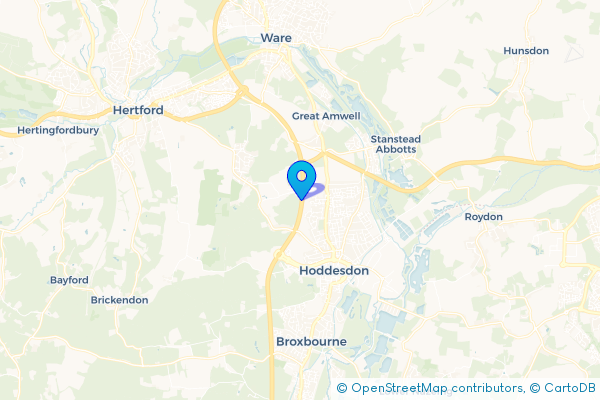 Bus Hire in Woollensbrook, Hertfordshire, England