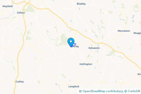Coach Hire in Shirley, Derbyshire, England
