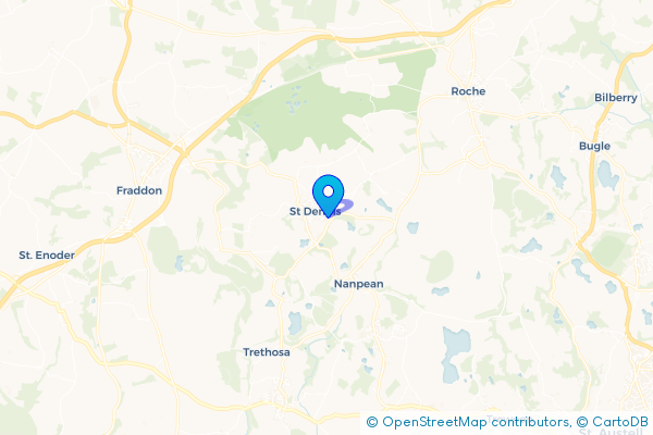 Coach Hire in St Dennis, Cornwall, England