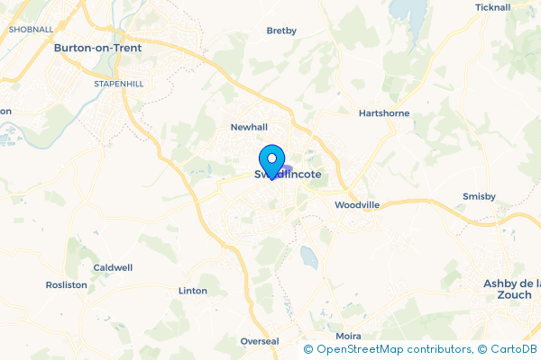 Coach Hire in Swadlincote, Derbyshire, England