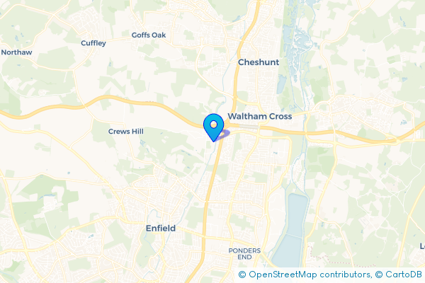 Hire a Bus in Bulls Cross, Greater London, England
