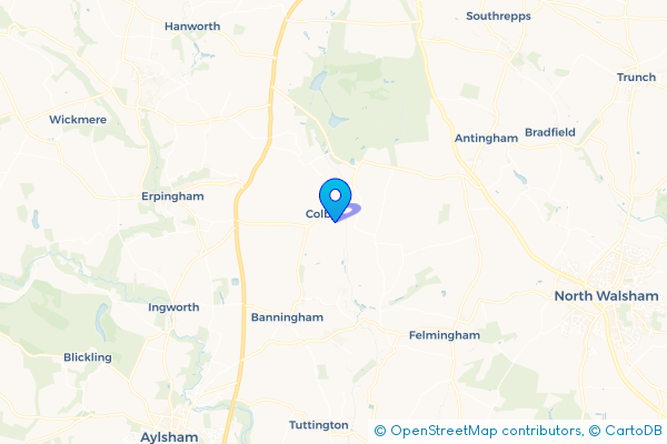 Hire a Bus in Colby, Norfolk, England
