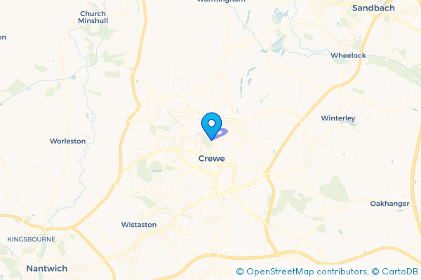 Hire a Bus in Coppenhall, Cheshire, England