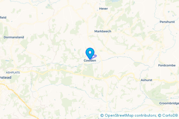 Hire a Bus in Cowden, Kent, England
