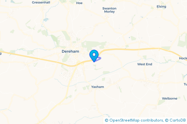 Hire a Bus in Dumpling Green, Norfolk, England