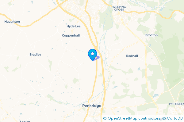 Hire a Bus in Dunston, Staffordshire, England