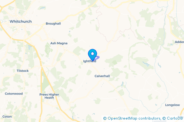 Hire a Bus in Ightfield, Shropshire, England