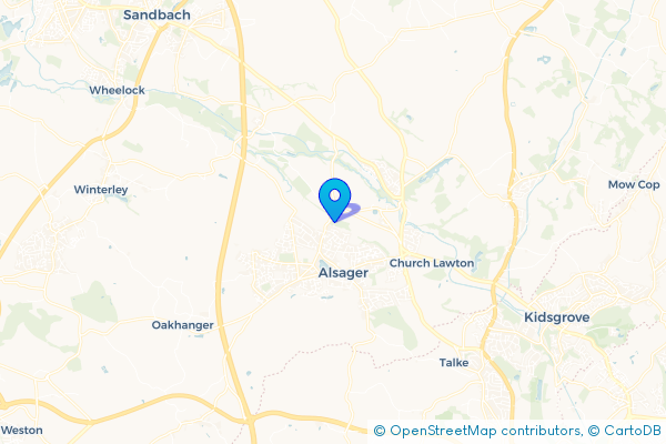 Hire a Bus in Lawton Heath End, Cheshire, England
