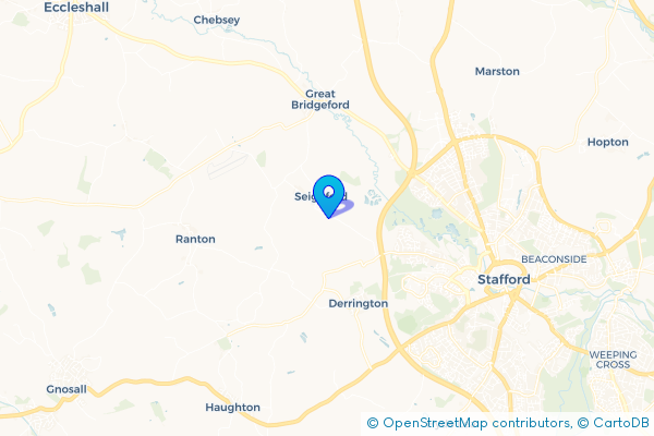Hire a Bus in Seighford, Staffordshire, England