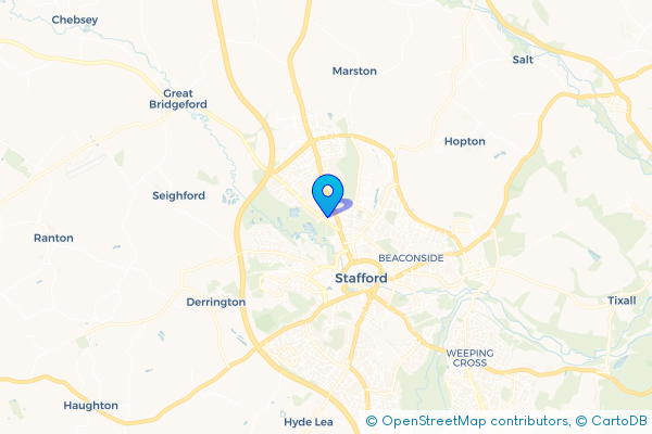 Hire a Bus in Tillington, Staffordshire, England