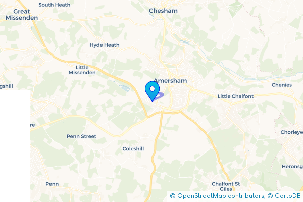 Hire a Coach in Amersham Old Town, Buckinghamshire, England