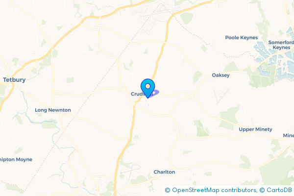 Hire a Coach in Crudwell, Wiltshire, England