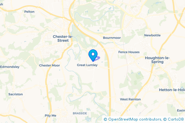 Hire a Coach in Great Lumley, County Durham, England