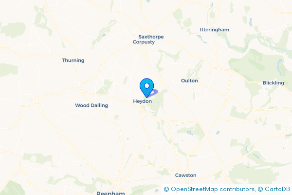 Hire a Coach in Heydon, Norfolk, England