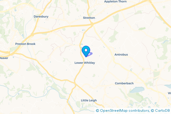 Hire a Coach in Lower Whitley, Cheshire, England