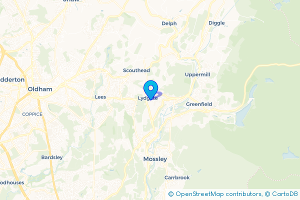 Hire a Coach in Lydgate, Greater Manchester, England