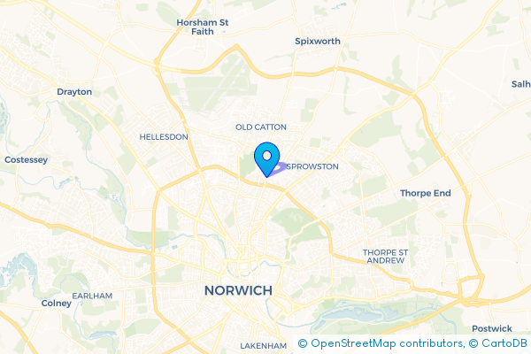 Hire a Coach in New Sprowston, Norfolk, England