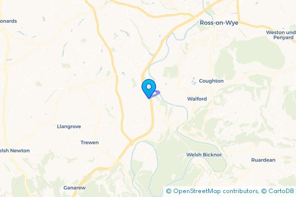 Hire a Coach in Pencraig, Herefordshire, England