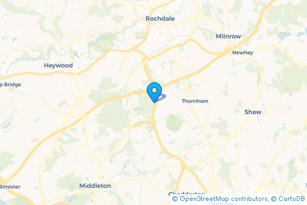Hire a Coach in Thornham Fold, Greater Manchester, England
