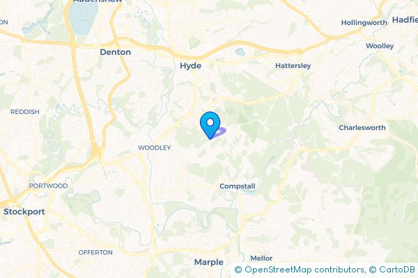 Hire a Coach in Werneth Low, Greater Manchester, England