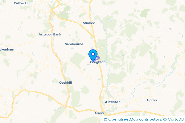 Hire a Minibus in Coughton, Warwickshire, England