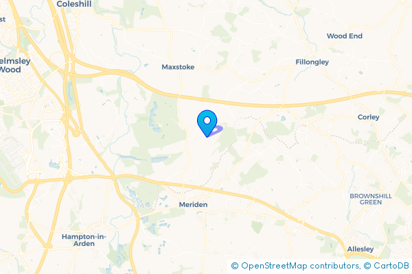 Hire a Minibus in Outwoods, Warwickshire, England