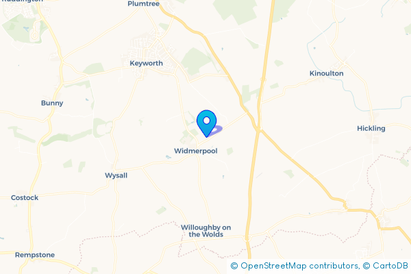Hire a Minibus in Widmerpool, Nottinghamshire, England