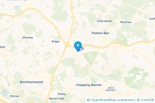 Hire a Van in Dancers Hill, Hertfordshire, England